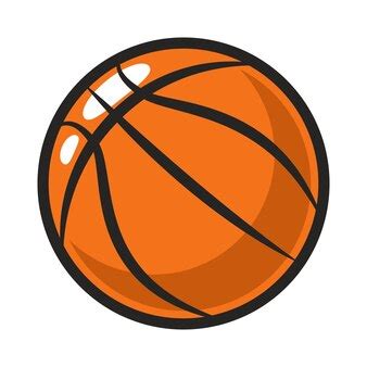 Clipart of a Black and White Basketball with WARRIORS Text - Clip Art ...