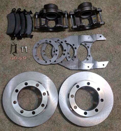 To Ford Dana Disc Brake Upgrade Kit Lugnut X