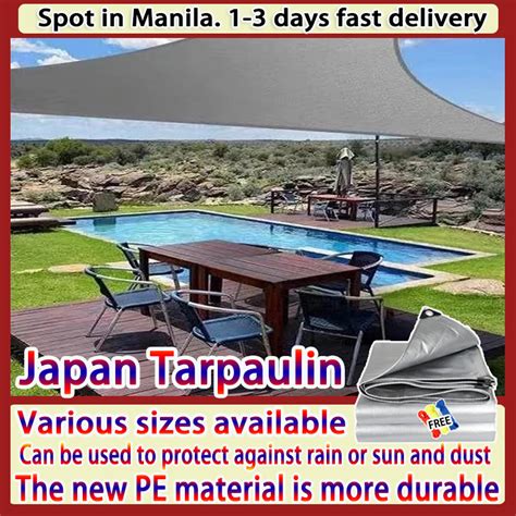 Japan Tarpaulin Buy 1 Get 1 Rope Eyelets Lona Trapal Waterproof Makapal