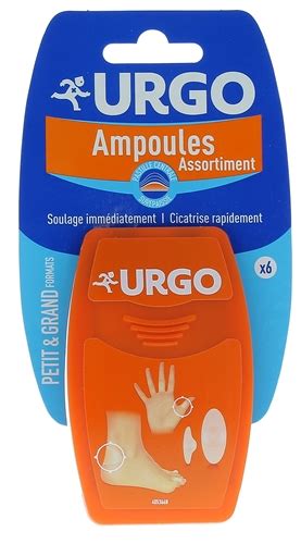 Assortiment Pansements Ampoules Talon Et Pouce Urgo Traitement Des