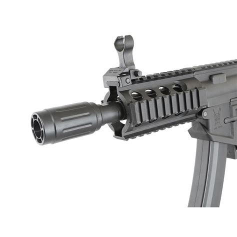 King Arms Pdw Mm Sbr Shorty Airsoft Aeg Black