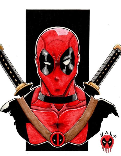 Deadpool Watercolor Deadpool Art Marvel Comics Wallpaper Deadpool