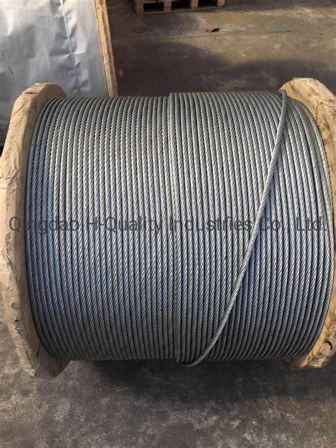 Galvanized Steel Wire Rope X Fc Ts N Mm China Steel Cable