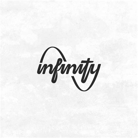 Infinity Lettering Design Typography Inspiration Typography Logo