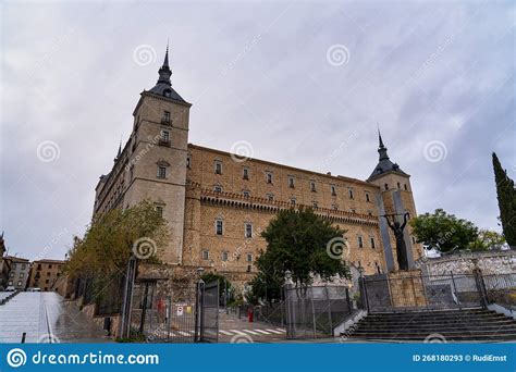 Toledo Spain Dec Alcazar Of Toledo A Stone Fortification