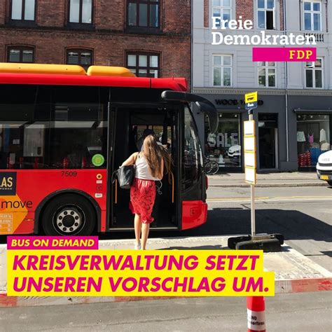 FDP begrüßt Pilotprojekt zum On Demand Verkehr FDP im Kreis Kleve