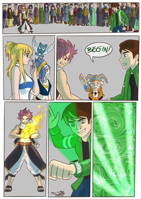 Ultimate Fairy Ben Vs Natsu Part 1 By Ultimatrix10 On Deviantart