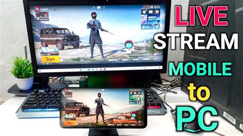 How To Live Stream Bgmi Game From Pc By Playing Game From Mobile Youtube