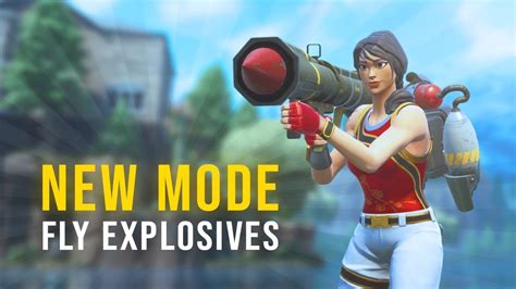 NEW JETPACK MODE FLY EXPLOSIVES Fortnite Battle Royale YouTube