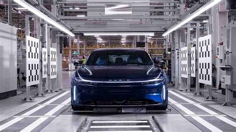 Lucid Air Sapphire Sedans Roll Off Production Line In Arizona