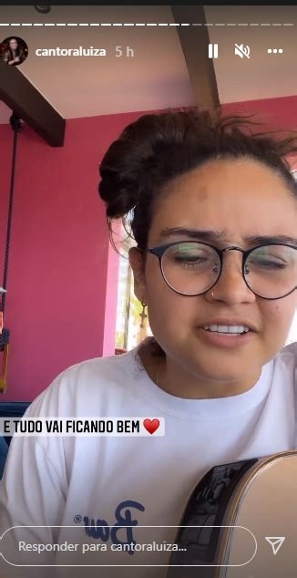 Luiza Se Emociona Ao Soltar A Voz Pela Primeira Vez Ap S Morte De