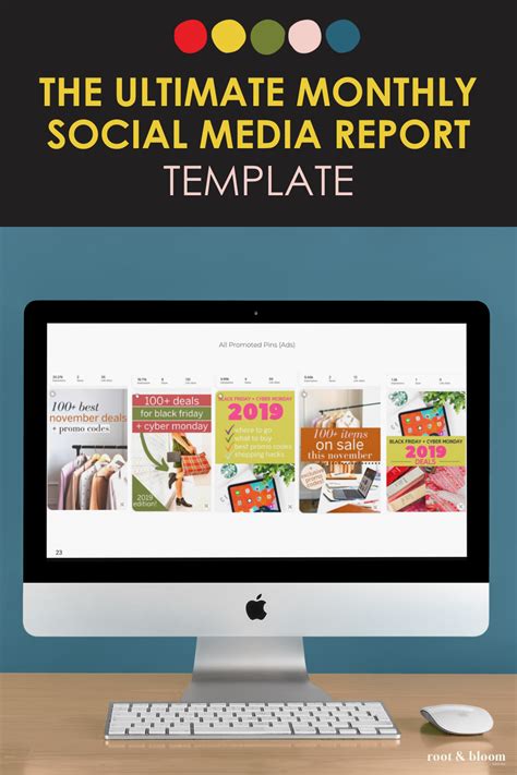 Social Media Weekly Report Template Best Template Ideas