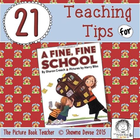 A Fine Fine School By Sharon Creech Teaching Ideas Elementary