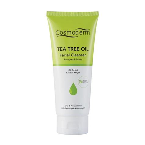 Cosmoderm Tea Tree Oil Facial Cleanser 125ml Shopee Malaysia