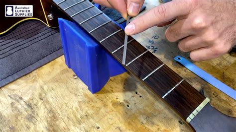 Fret End Dressing File Make Sharp Frets Smooth Youtube