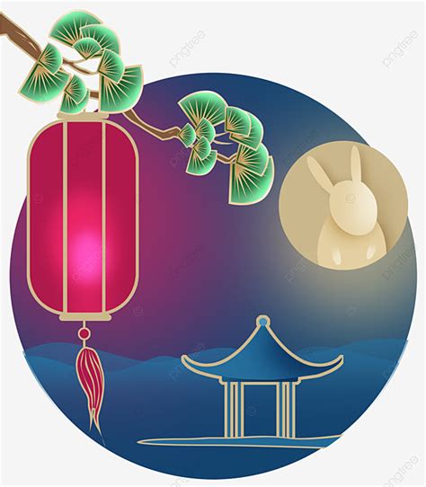 Mid Autumn Lanterns Png Transparent Mid Autumn Festival Lantern Mid