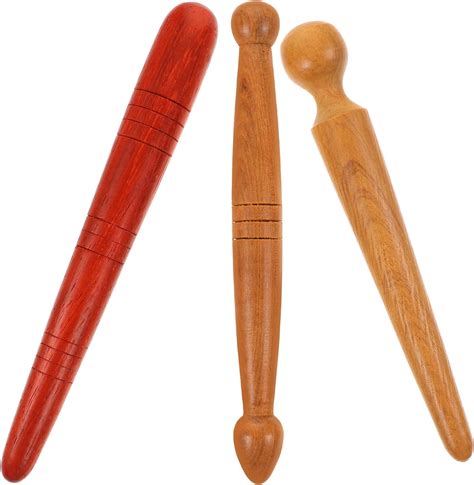 Fomiyes Traditional Thai Wooden Massage Sticks Reflexology Hand Foot