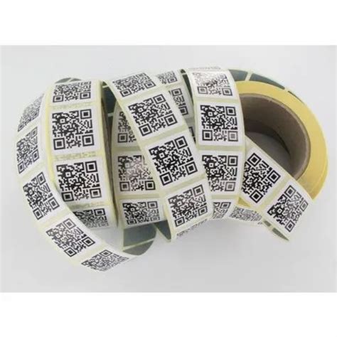 Qr Code Authentication Sticker