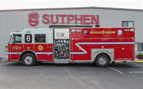 Custom Pumper Chestertown Vol Fire Co MD Sutphen Corporation