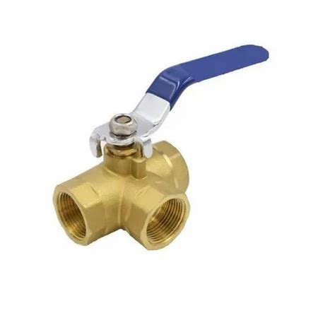 Brass Three Way Valve At ₹ 650 Ball Valve In Secunderabad Id 24088392155