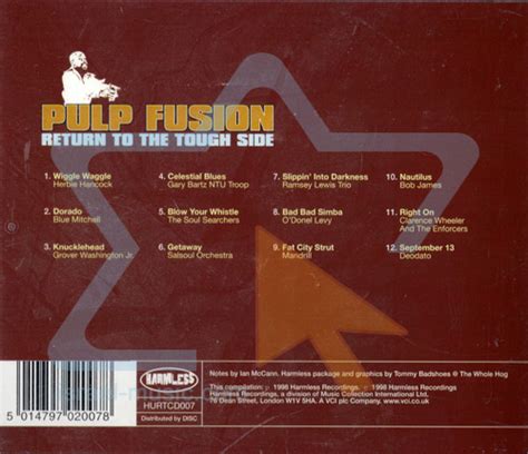 Pulp Fusion Return To The Tough Side Original 1970s Ghetto Jazz And Funk Classics מוזיקה ישראלית