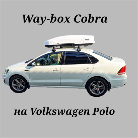 Багажный бокс Way-box CobraPolo_белый - купить по доступным ценам в ...
