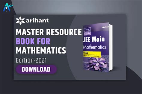 Pdf Arihant Master Resource Book In Mathematics For Jee Main