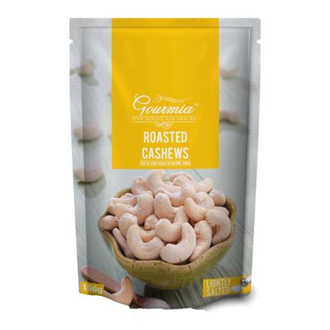 Gourmia Roasted Cashews Lightly Salted 200 G JioMart