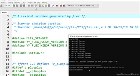 踩坑编译原理 Flexandbison，实现一个简单编译器的功能 查询是否安装flex库 Csdn博客
