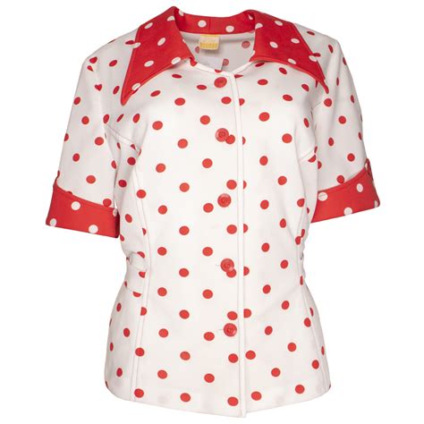 Lara Boutique Kotimainen Polka Dot Pusero 60 Luvulta L Niin Mua