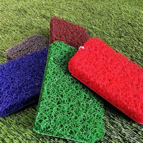 Plain And Multicolour Pvc Cushion Mat Rolls For Home Car And Office At