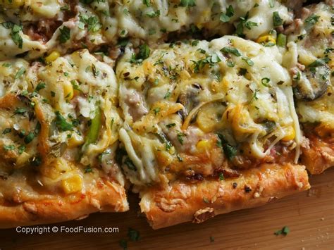 Tex Mex Pizza Food Fusion