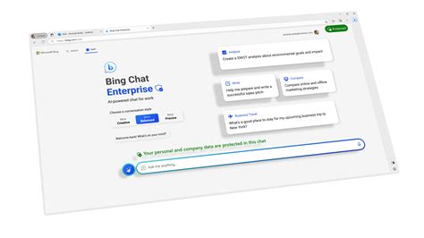 Furthering Our AI Ambitions Announcing Bing Chat Enterprise And