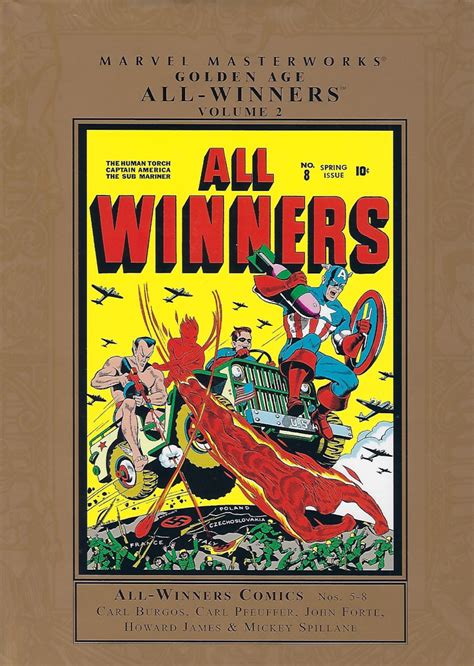 Marvel Masterworks Golden Age All Winners Volume