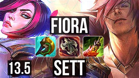 FIORA Vs SETT TOP 10 2 11 1 1M Mastery Godlike 300 Games KR