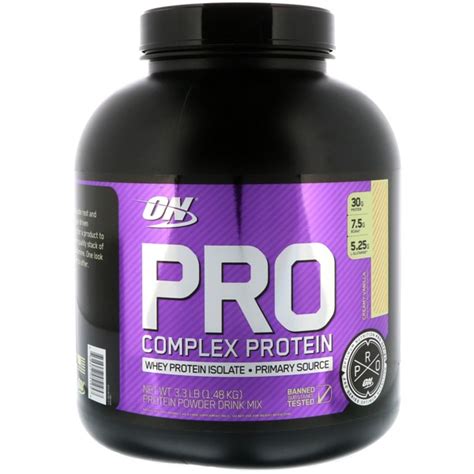 Optimum Nutrition Pro Complex Protein Creamy Vanilla Source