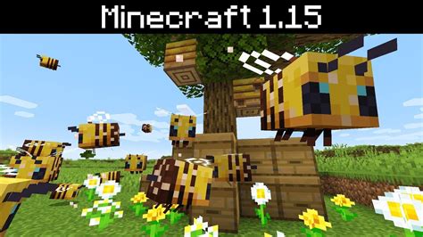 Minecraft 115 Bees Bee Hives Nests Honey Breeding And Behaviors