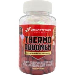 Thermo Abdomen Metab Accel 120 Caps Bodyaction Body Action