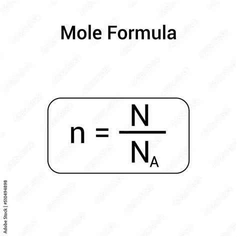 Mole Chemistry Formula