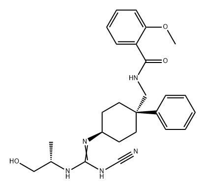 Benzamide N Cis 4 Cyanoamino 1S 2 Hydroxy 1 Methylethyl Amino