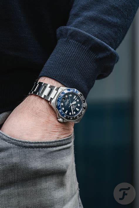 Hands On Tag Heuer Aquaracer Professional Date Gmt