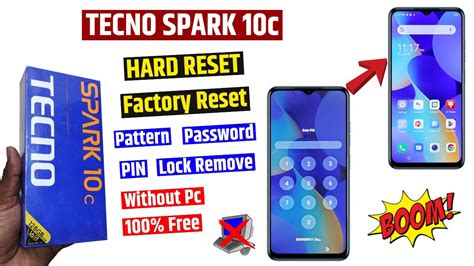 Tecno Spark 10c Ka Lock Kaise Tode Tecno Spark 10c Hard Reset