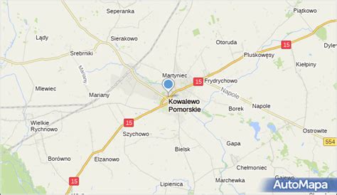 Mapa Kowalewo Pomorskie Kowalewo Pomorskie Na Mapie Targeo