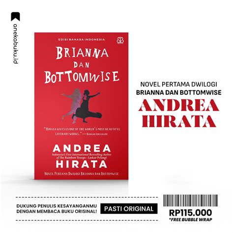 Jual Novel BRIANNA DAN BOTTOMWISE Andrea Hirata Bentang Pustaka