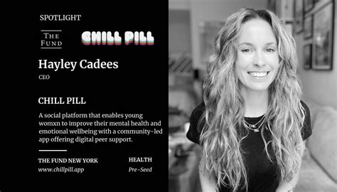 The Fund Founder Spotlight Interview Hayley Caddes Of Chill Pill