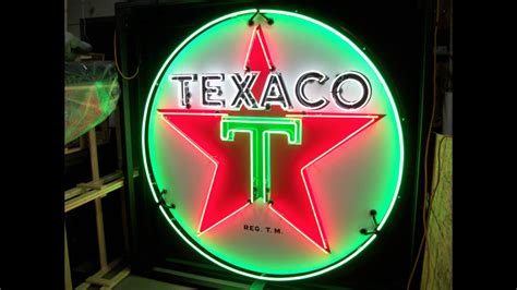 Texaco Neon Sign SSPN 84x72 for Sale at Auction - Mecum Auctions