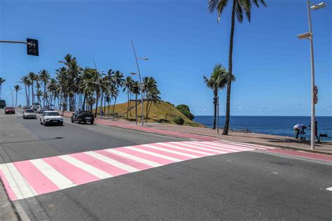 Faixas De Pedestres Em Salvador Ganham A O Especial Em Alus O Ao