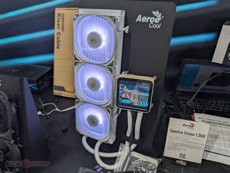 Aerocool Apnx Brings A New Spectre Vision Aio Cooler More Fans Cases