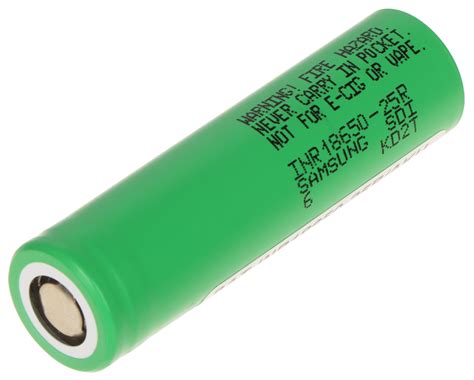 LI ION BATTERY BAT INR18650 25R AKU 3 6 V SAMSUNG 1 2V 9V Delta