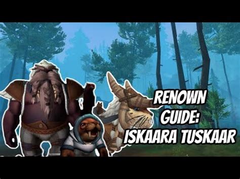 The Best Ways To Raise Your Renown Why You Should Iskaara Tuskarr